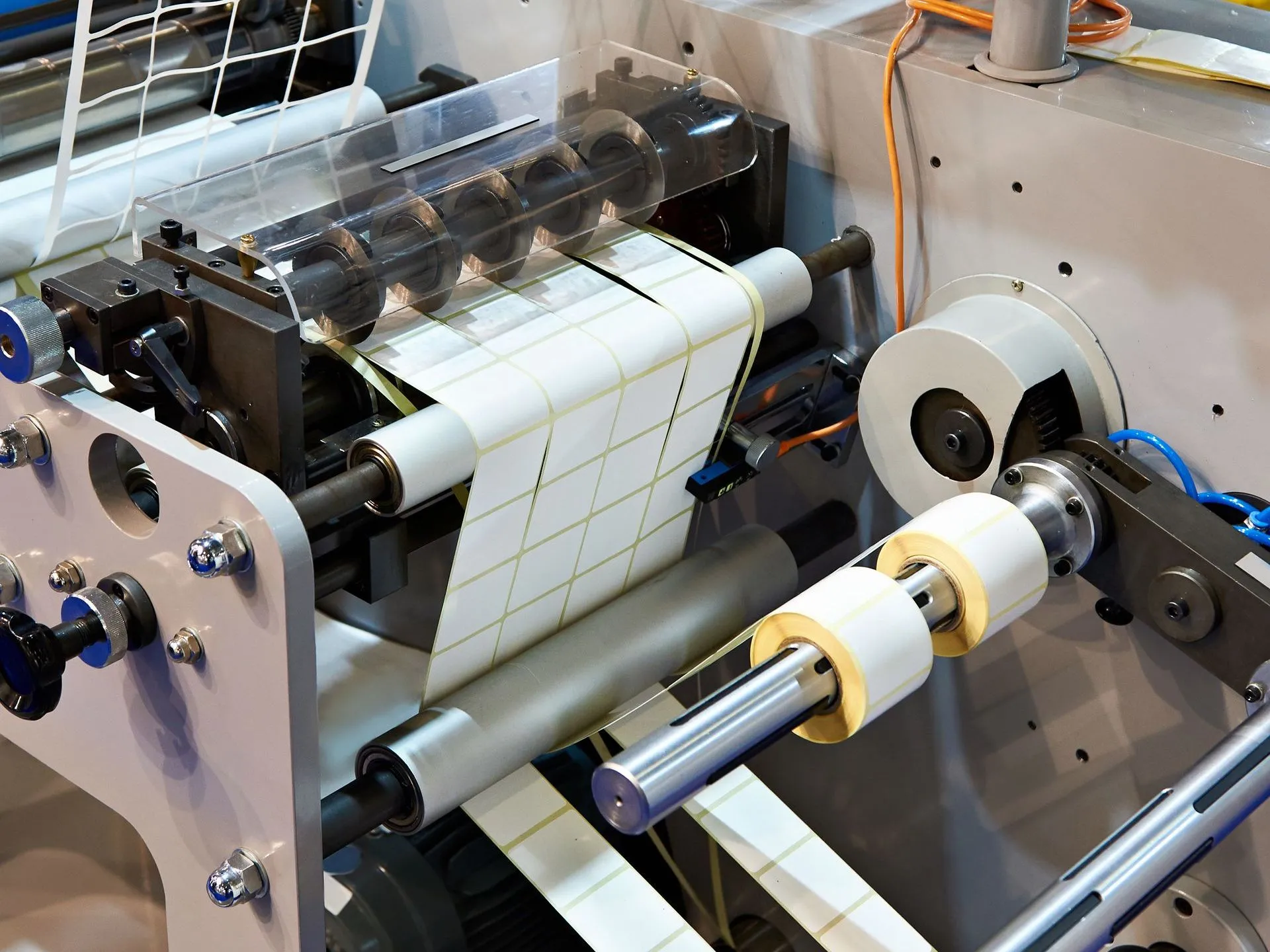 Printers producing cleanroom labels with sterilization, chemical resistance, and custom sizing for healthcare and controlled environments